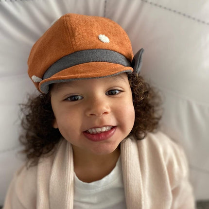 Classic French Beret for Toddlers – Stylish Kids Fashion Hat with Breathable Elastic Stretch