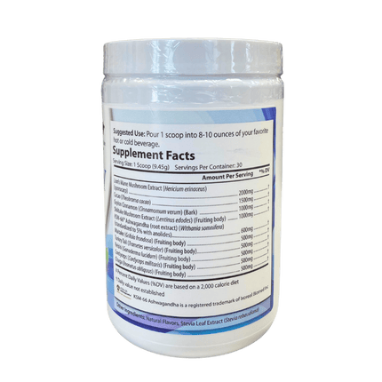 Vitality Mushroom SuperBlend Powder with Ashwagandha