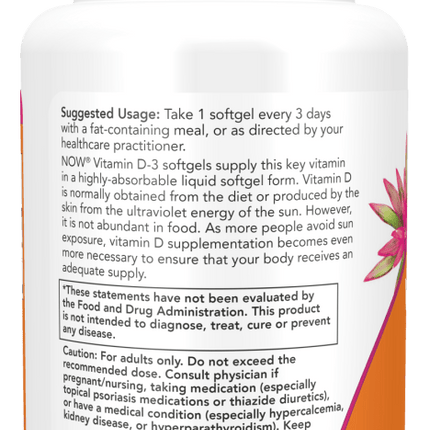 Vitamin D-3 10,000 IU High Potency