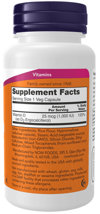 Vitamin D 1000IU