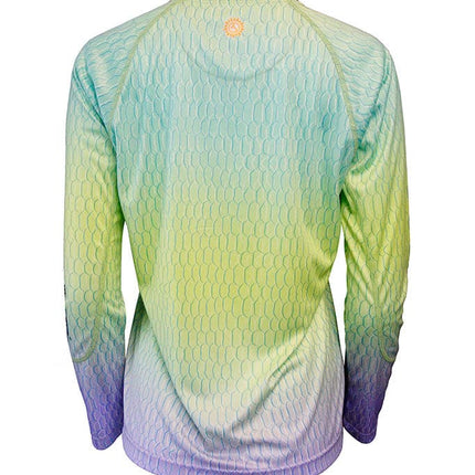 Women's Fish Scale L/S UV Fishing Shirt