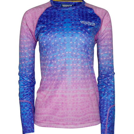 Women's Whale Shark Camo UV Fishing Shirt