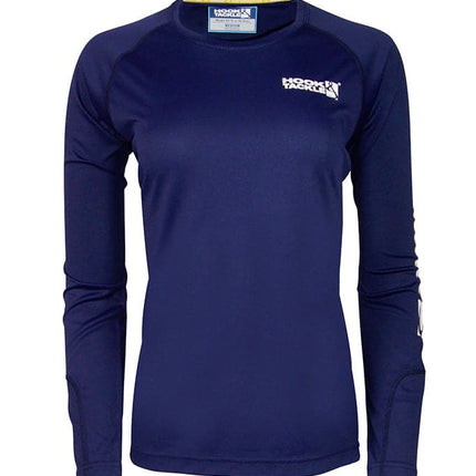 Women's Nautical L/S UV Fishing Shirt