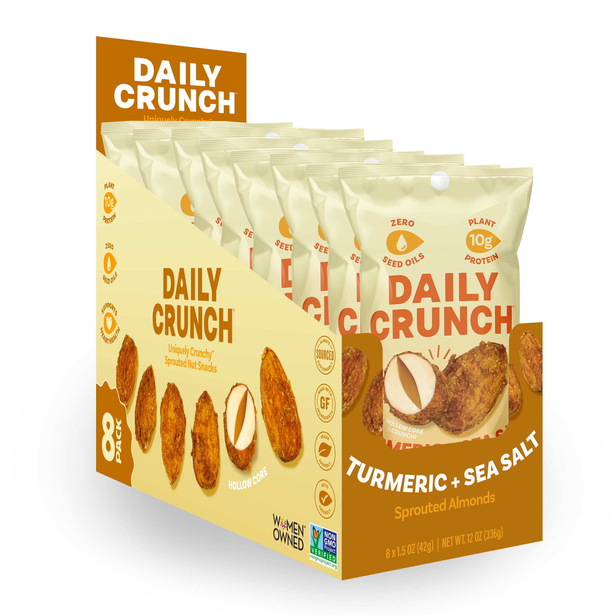 TURMERIC + SEA SALT (SNACK PACK)