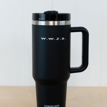 WWJD 40 oz Tumbler