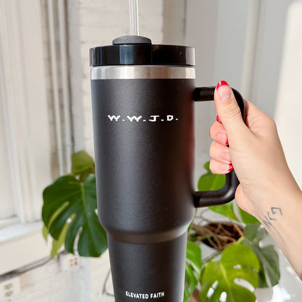 WWJD 40 oz Tumbler
