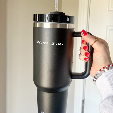 WWJD 40 oz Tumbler