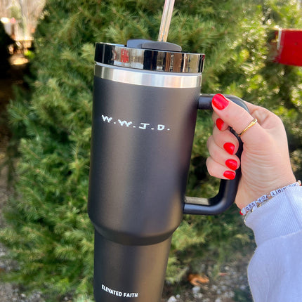 WWJD 40 oz Tumbler
