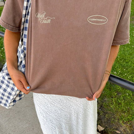 Walk by Faith Unisex Tee