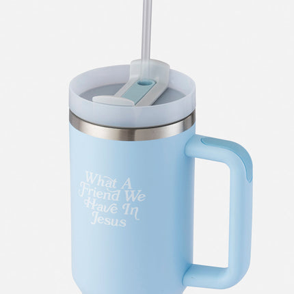 What a Friend in Jesus 40 oz Tumbler