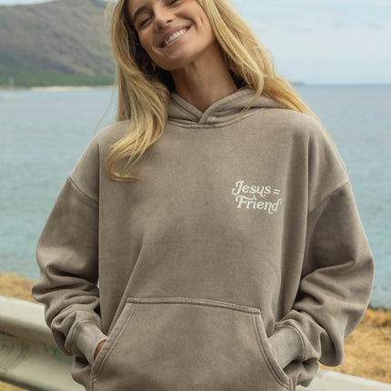 What a Friend in Jesus Brown Unisex Hoodie