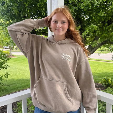 What a Friend in Jesus Brown Unisex Hoodie