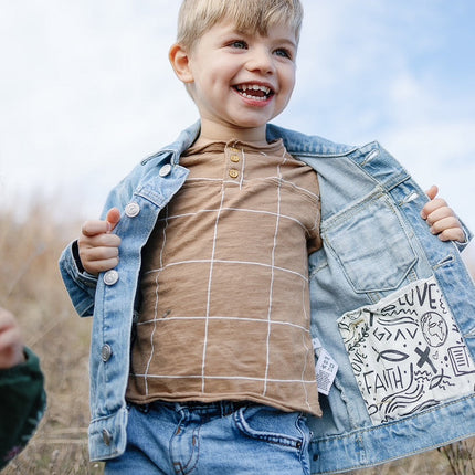 What a Friend in Jesus Kids Denim Jacket