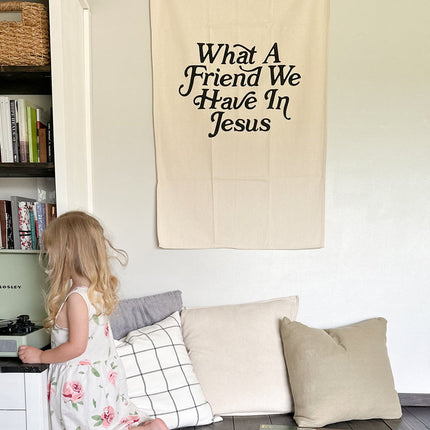 What a Friend in Jesus Tapestry