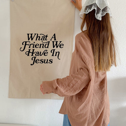 What a Friend in Jesus Tapestry