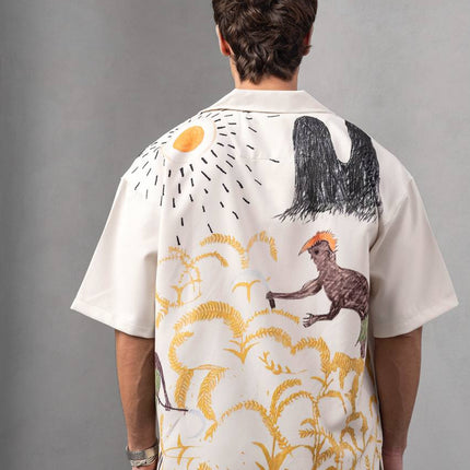 Whimsical Kids Drawing Unisex Shirt – Summer Top