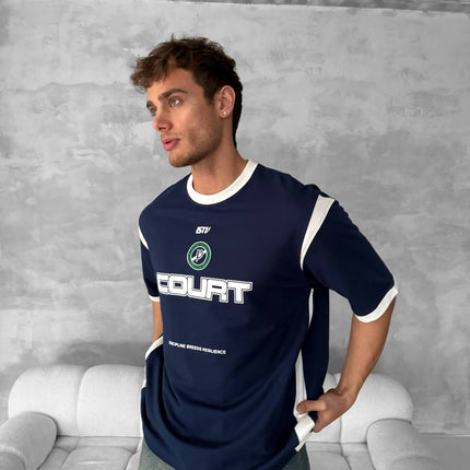 COURT Graphic Cotton Tee