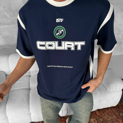 COURT Graphic Cotton Tee