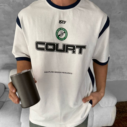 COURT Graphic Cotton Tee