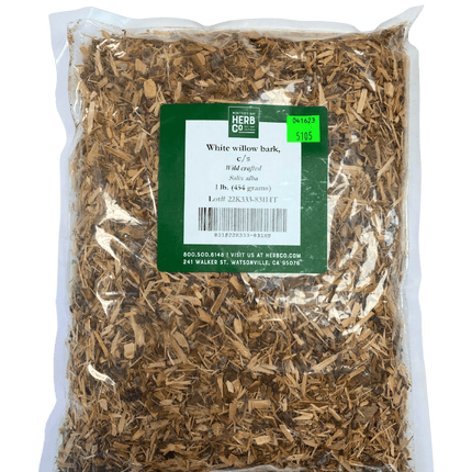 White Willow Bark, Cut, Sifted