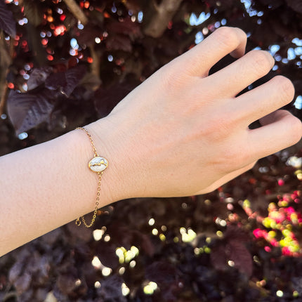 Wildflower Stone Bracelet