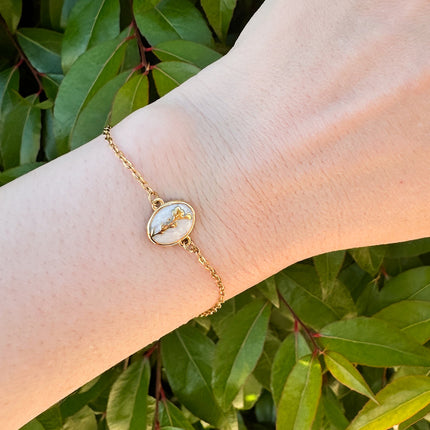 Wildflower Stone Bracelet