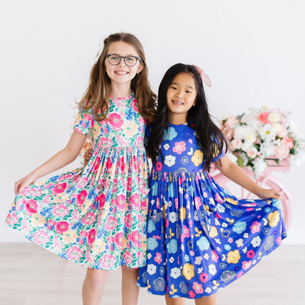 Wildflower Wishes S/S Pocket Twirl Dress