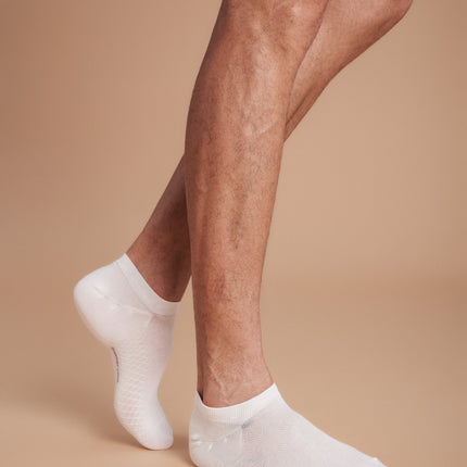 12-Pack Men's Antibacterial Massage Ankle Socks