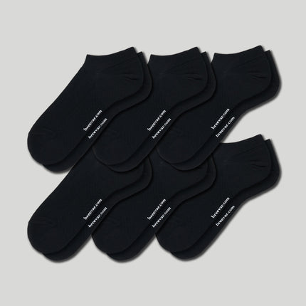 6-Pack Men's Antibacterial Massage Ankle Socks