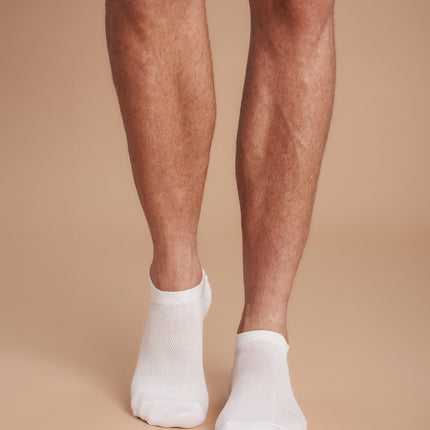 3-Pack Men's Antibacterial Massage Ankle Socks