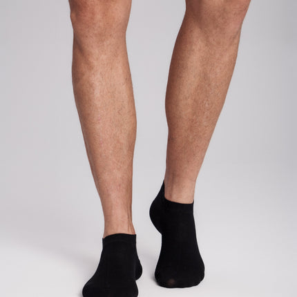 3-Pack Men's Antibacterial Massage Ankle Socks