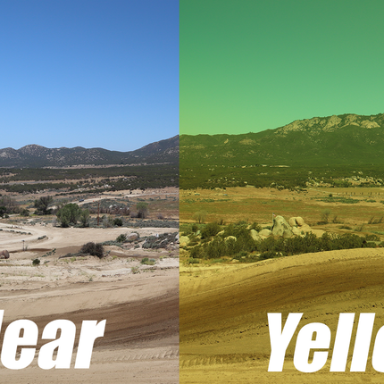 Dual Pane Yellow Infinity Lens