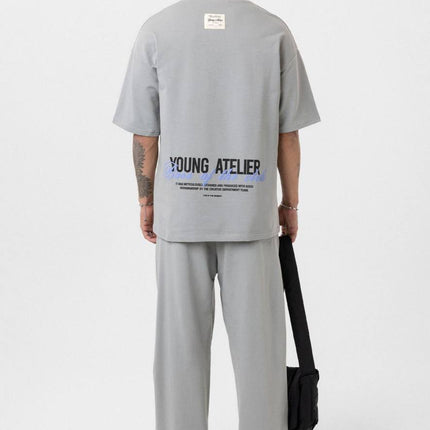 Young Atelier Oversized T-Shirt & Tracksuit Set