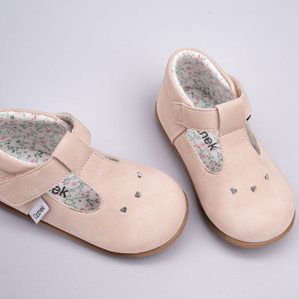 Jollie Kids' Barefoot Mary Janes | Flexible Toddler Slip-On Shoes