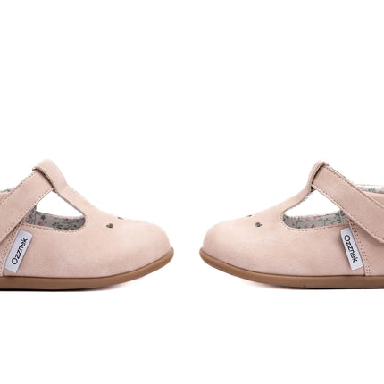 Jollie Kids' Barefoot Mary Janes | Flexible Toddler Slip-On Shoes