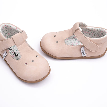 Jollie Kids' Barefoot Mary Janes | Flexible Toddler Slip-On Shoes