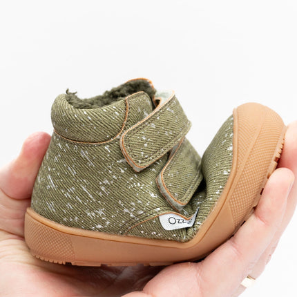 Barefoot Toddler Boots |Warm Sherpa-Lined & Little Hiker