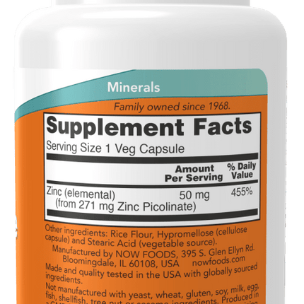 Zinc Picolinate 50mg
