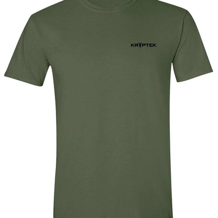 Kryptek Spartan Star Flag - Mens T-Shirt