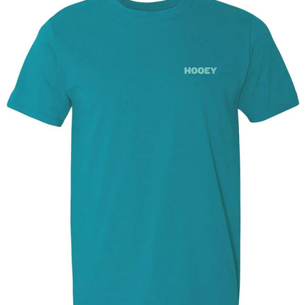 HOOey Inverted Hooey (Tropical Blue) - Mens T-Shirt