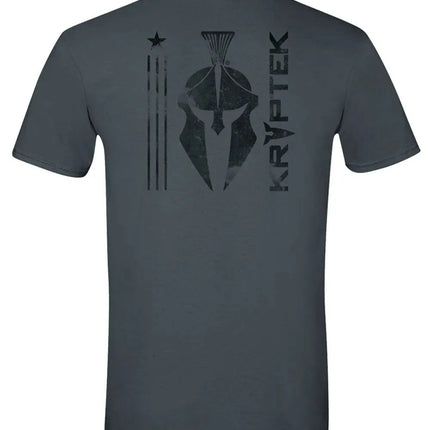 Kryptek Simple Flag Spartan - Mens T-Shirt