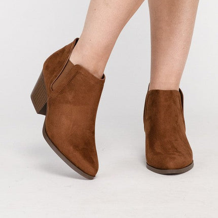GWEN Suede Ankle Boots