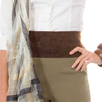Adjustable Suede Tie Belt