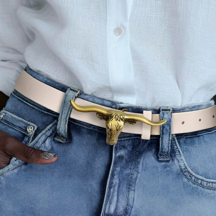 Signature Longhorn Western Belt for Women