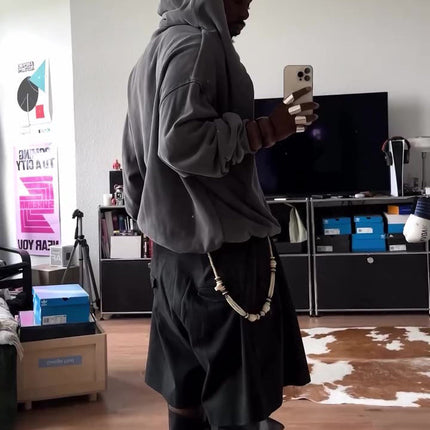 Men's Casual Hooded Loose Sweatshirt