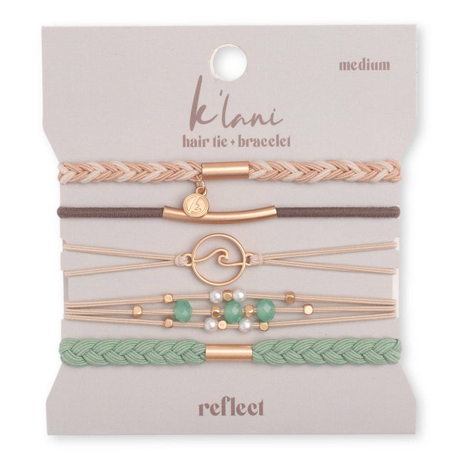 "Reflect" Hair Tie Bracelets
