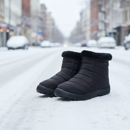 Women’s Thickened Cotton Snow Boots – Waterproof Warm Winter Boots