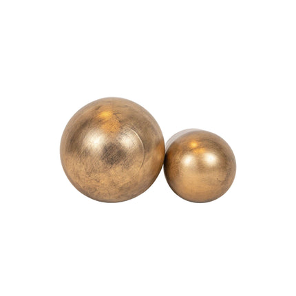 Set of 2 Brass Cylinder Wall Planter Pots