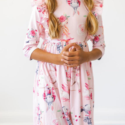 Ballet Beauties Ruffle Twirl Dress