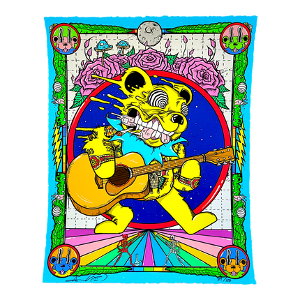 Aaron Brooks "Billy Bear" Print
